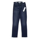 TRUE RELIGION Halle Womens Jeans Blue Slim Skinny Stone Wash W24 L25