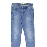 FAT FACE Womens Jeans Blue Slim Skinny Stone Wash W28 L29