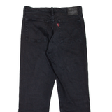 LEVI'S Wedgie BIG E Womens Jeans Black Relaxed Skinny W28 L26
