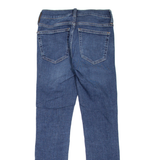 J.CREW Toothpick Womens Jeans Blue Slim Skinny Stone Wash W23 L25