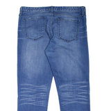 GAP 1969 Womens Jeans Blue Regular Straight Stone Wash W36 L28