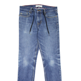 ELEMENT Mens Jeans Blue Slim Skinny Stone Wash W30 L32