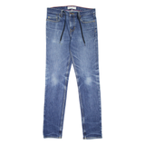 ELEMENT Mens Jeans Blue Slim Skinny Stone Wash W30 L32