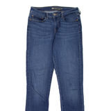 LEVI'S Mid Rise Womens Jeans Blue Slim Straight Stone Wash W28 L31