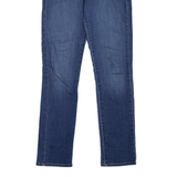 LEVI'S Mid Rise Womens Jeans Blue Slim Straight Stone Wash W28 L31