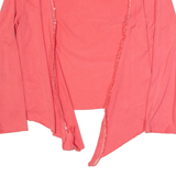 PHASE EIGHT Shawl Womens Top Pink 3/4 Sleeve UK 10