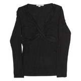 BODEN Womens Top Grey Long Sleeve UK 8