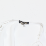 MASSIMO DUTTI Womens Top White Long Sleeve S