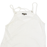 MASSIMO DUTTI Womens Camisole Top Cream Sleeveless M