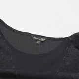 MASSIMO DUTTI Womens Top Black Sleeveless XS