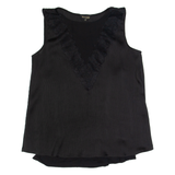 MASSIMO DUTTI Womens Top Black Sleeveless XS
