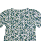 PHASE EIGHT Womens Printed Top Green Floral UK 14