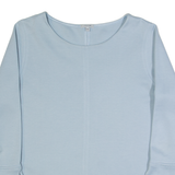 JIGSAW Womens Top Blue 3/4 Sleeve M