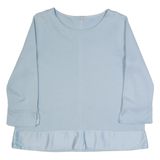 JIGSAW Womens Top Blue 3/4 Sleeve M