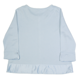 JIGSAW Womens Top Blue 3/4 Sleeve M