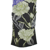 PHASE EIGHT Womens Bodycon Dress Black Floral Sleeveless Knee Length M