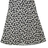 GAP Womens Day Dress Black Floral Sleeveless Short M