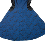 PHASE EIGHT Womens Fit & Flare Dress Blue Sleeveless Knee Length M