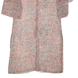 REISS Womens Day Dress Orange Short Sleeve Short XS