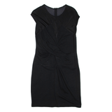COS Womens Pencil Dress Black Viscose Sleeveless Knee Length M