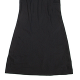 KAREN MILLEN Womens Slip Dress Black Sleeveless Short UK 10