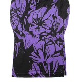 TIBI Womens Day Dress Purple Viscose Floral Long Sleeve Knee Length M