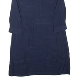 BODEN Womens Day Dress Blue Viscose Knee Length UK 8