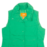 JOE FRESH Womens Puffer Gilet Green M