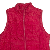 DIP Womens Puffer Gilet Red XL