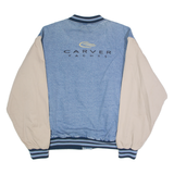 PORT AUTHORITY Carver Yachts 'Pat H' Mens Bomber Jacket Blue USA Colourblock 2XL