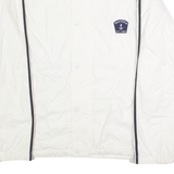 NAUTICA Mens Coat White Hooded 2XL