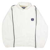 NAUTICA Mens Coat White Hooded 2XL