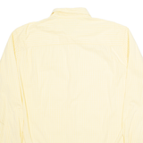 TOMMY HILFIGER Mens Shirt Yellow Check Long Sleeve XL