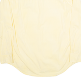 TOMMY HILFIGER Mens Shirt Yellow Check Long Sleeve XL
