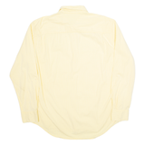 TOMMY HILFIGER Mens Shirt Yellow Check Long Sleeve XL
