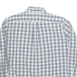 NAUTICA Mens Shirt Grey Check Long Sleeve XL