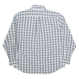 NAUTICA Mens Shirt Grey Check Long Sleeve XL