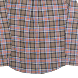 TOMMY HILFIGER Slim Fit Mens Shirt Brown Check Long Sleeve L