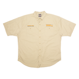 HARLEY DAVIDSON 2008 Driver's Award Mens Plain Shirt Brown 2XL
