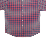 TOMMY HILFIGER Mens Shirt Red Check XL
