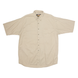 HARLEY DAVIDSON Tall Mens Plain Shirt Brown L