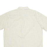 TOMMY HILFIGER Mens Shirt Yellow Check XL