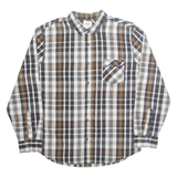 LEVI'S Mens Shirt Black Check Long Sleeve XL