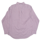 NAUTICA Mens Shirt Red Check Long Sleeve L