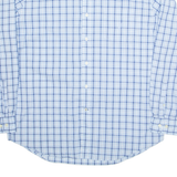 NAUTICA Mens Shirt Blue Check Long Sleeve L