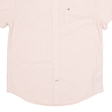 TOMMY HILFIGER Mens Plain Shirt Pink M