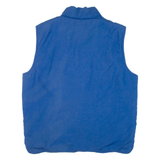 Quilted Lined Mens Workwear Gilet Blue L