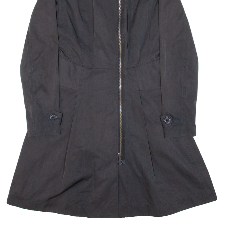 ARMANI EXCHANGE Womens Trench Coat Black S