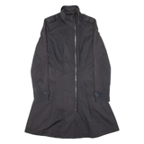 ARMANI EXCHANGE Womens Trench Coat Black S