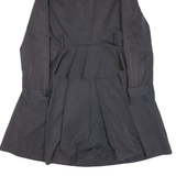 ARMANI EXCHANGE Womens Trench Coat Black S